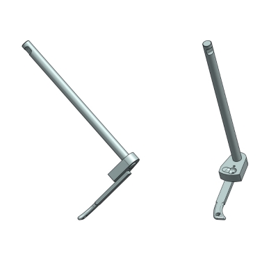 Csutkakilökő tengely